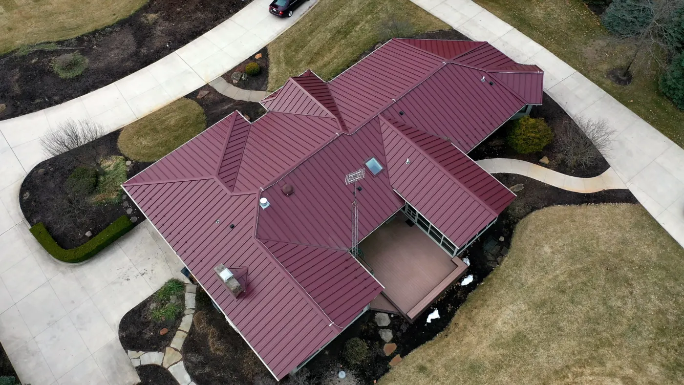 Commercial roof inspection documented in Saddle Creek